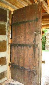 Log Cabin Exterior Door