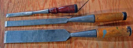 wood chisels