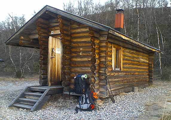 Building a Log Cabin